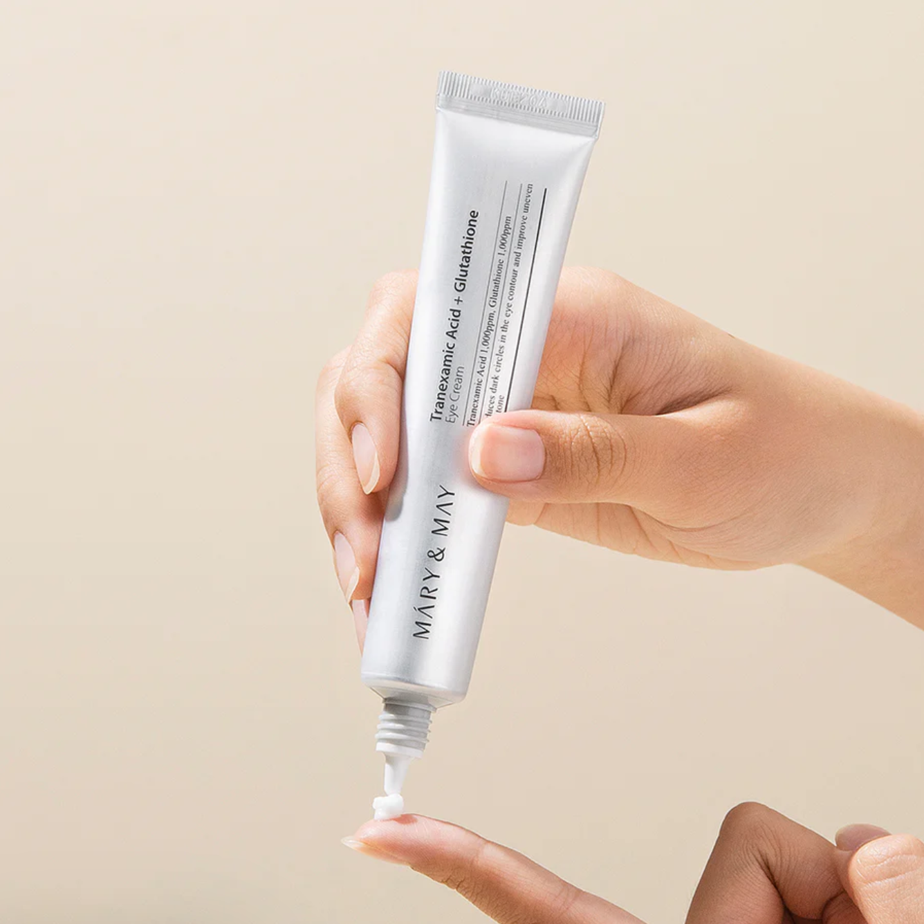 Mary&May - Tranexamic Eye Cream — Soin contour yeux anti-pigment