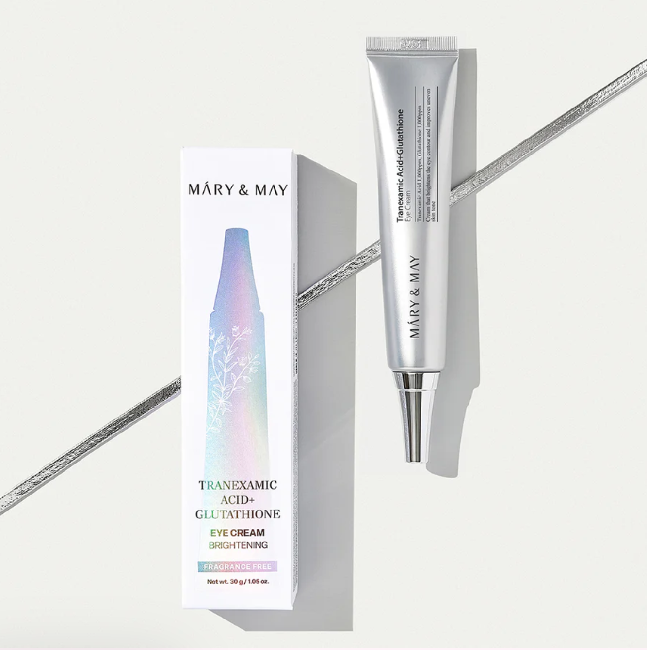 Mary&May - Tranexamic Eye Cream — Soin contour yeux anti-pigment