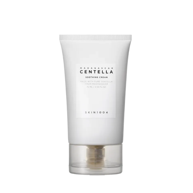 Crème hydratante légère à la centella asiatica de Madagascar. Apaise, hydrate et renforce la barrière cutanée. Sans parfum. Peaux sensibles.