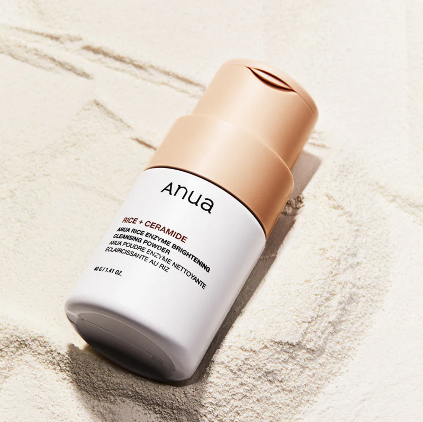 Anua - Rice enzyme brightening cleansing powder - Poudre nettoyante