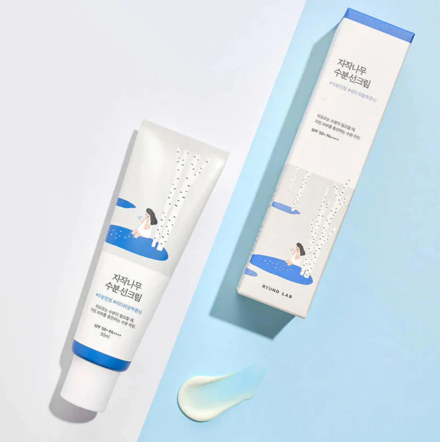 ROUND LAB - Birch juice moisturizing sunscreen - Crème solaire