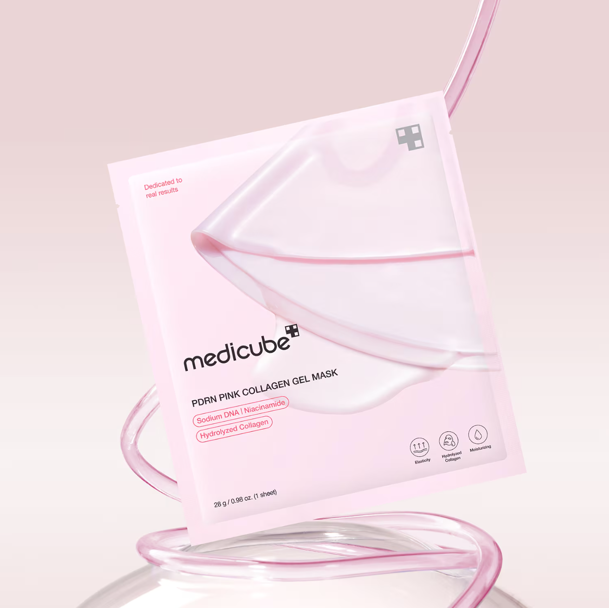 Medicube - PDRN pink vita coating mask x3