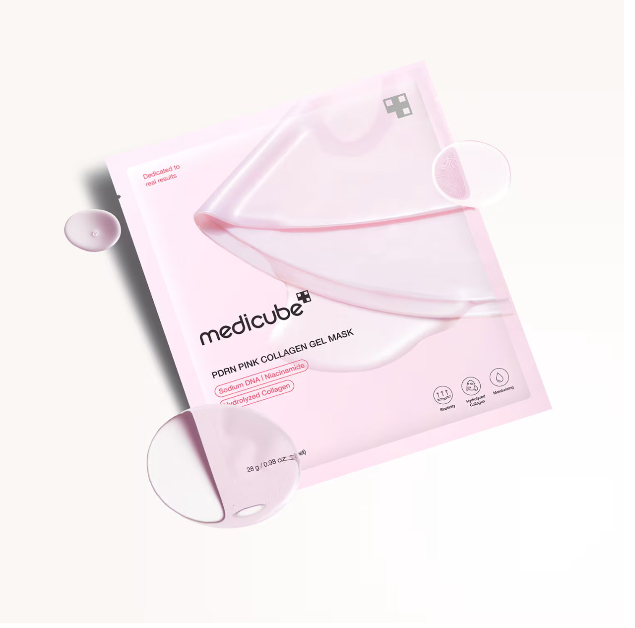 Medicube - PDRN pink vita coating mask x3